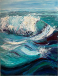 Zeezicht 80x60cm